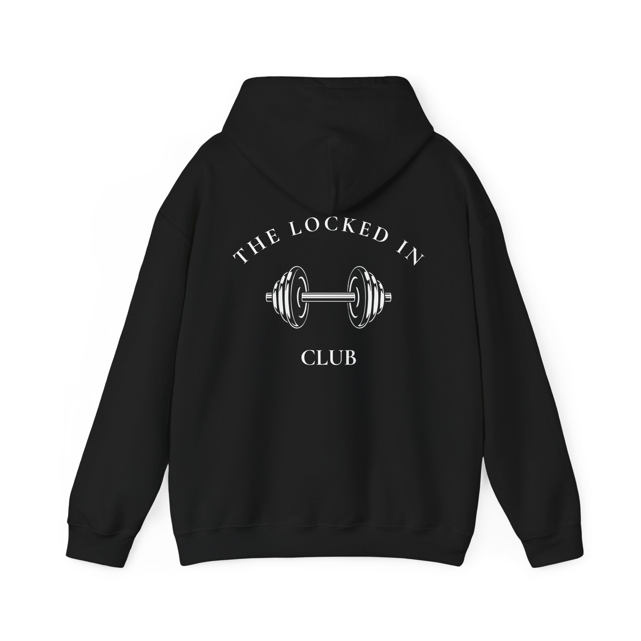 Hard Up The Locked In Club Gym Relaxed Hoodie