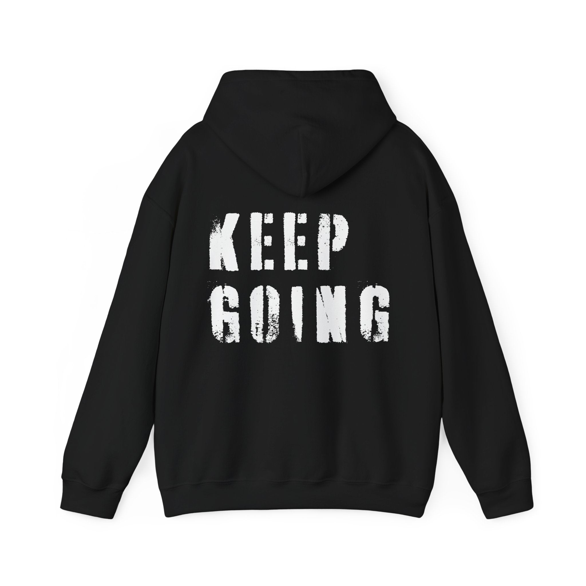 Hard Up Keep Going Relaxed Hoodie