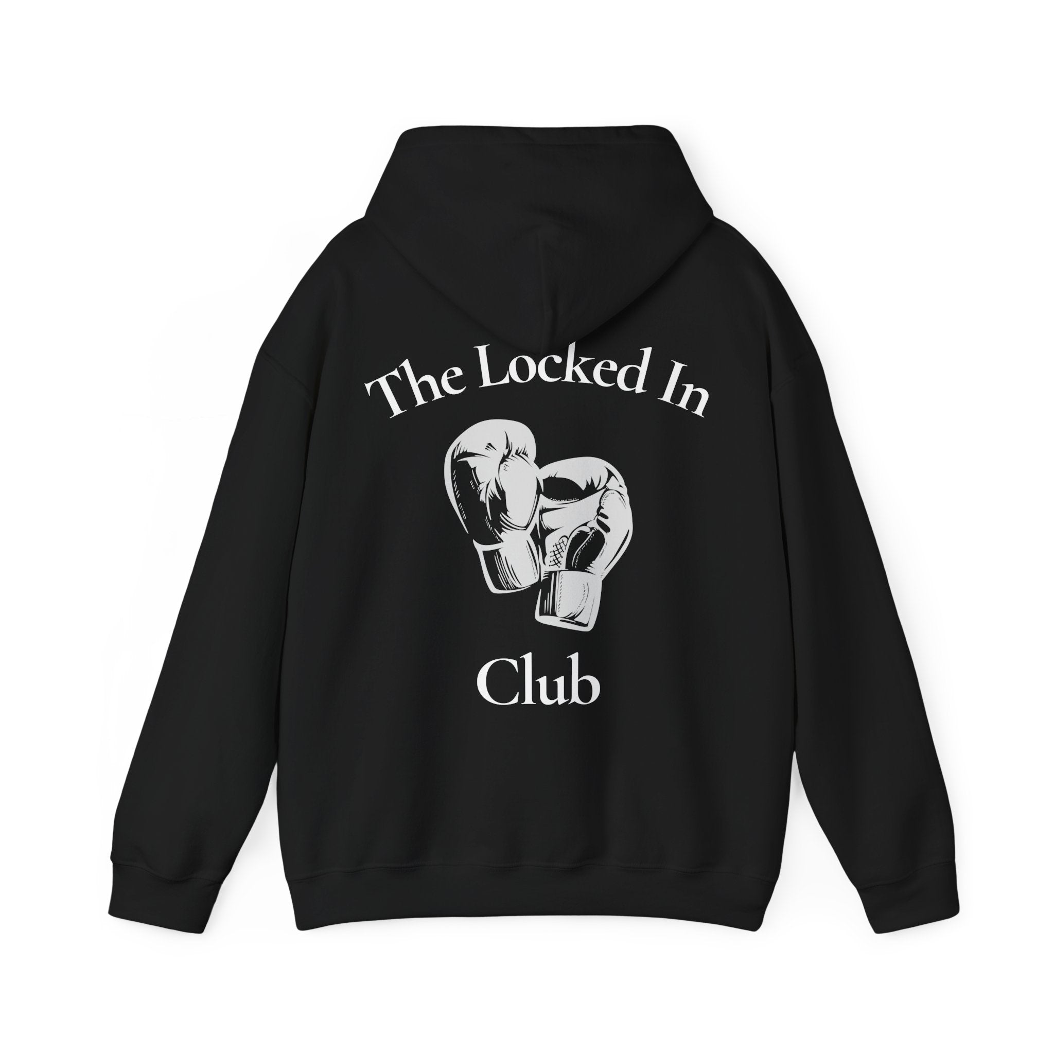 Hard Up The Locked In Club Boxing Relaxed Hoodie